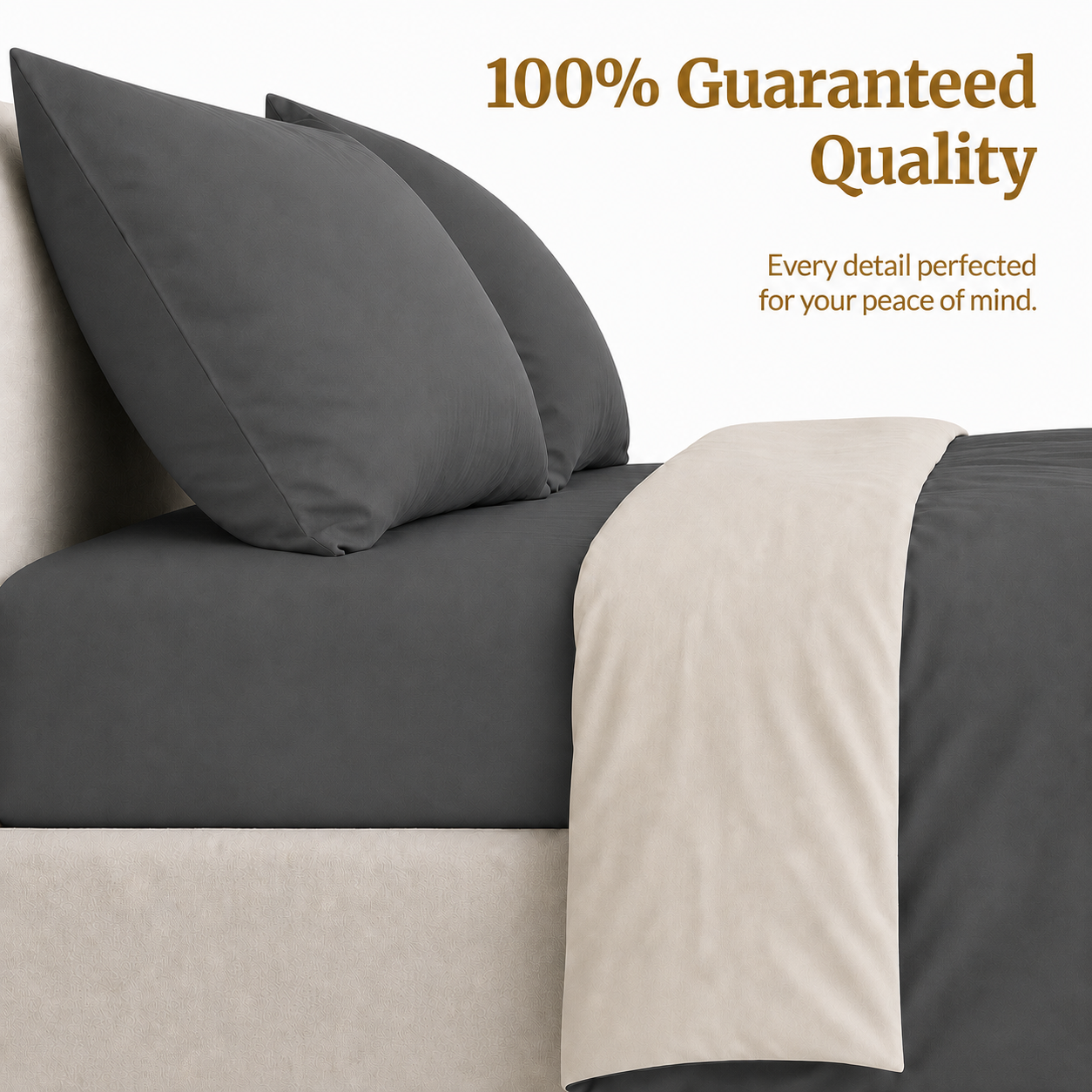 Homey CloudHug 7-in-1 Hotel Set – Comforter, Dual-Tone Duvet, Bedsheet, Pillows & Pillowcases