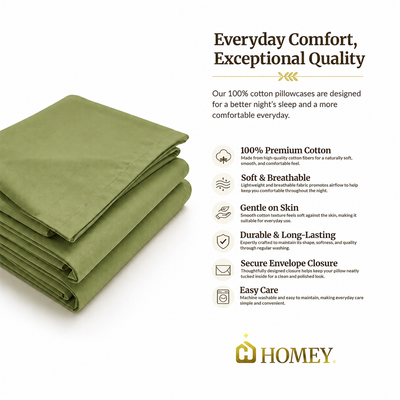 Homey Pillow Case (1pc only)