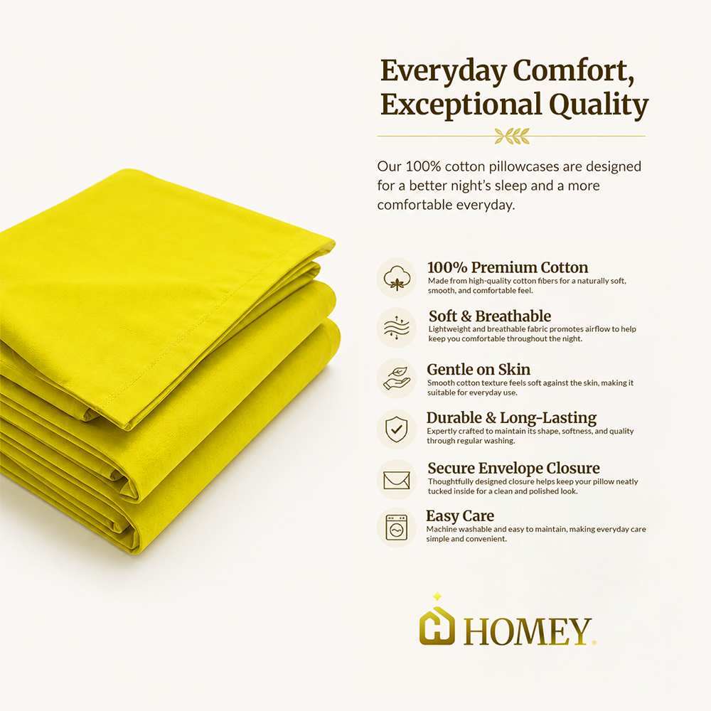 Homey Pillow Case (1pc only)