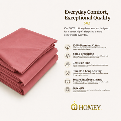 Homey Pillow Case (1pc only)