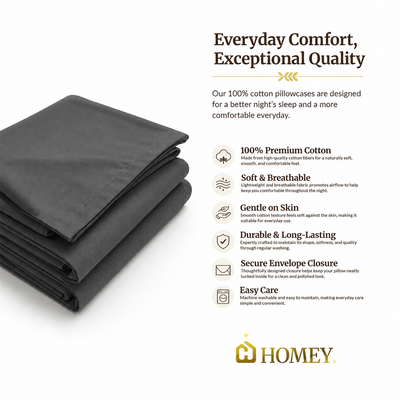 Homey Pillow Case (1pc only)