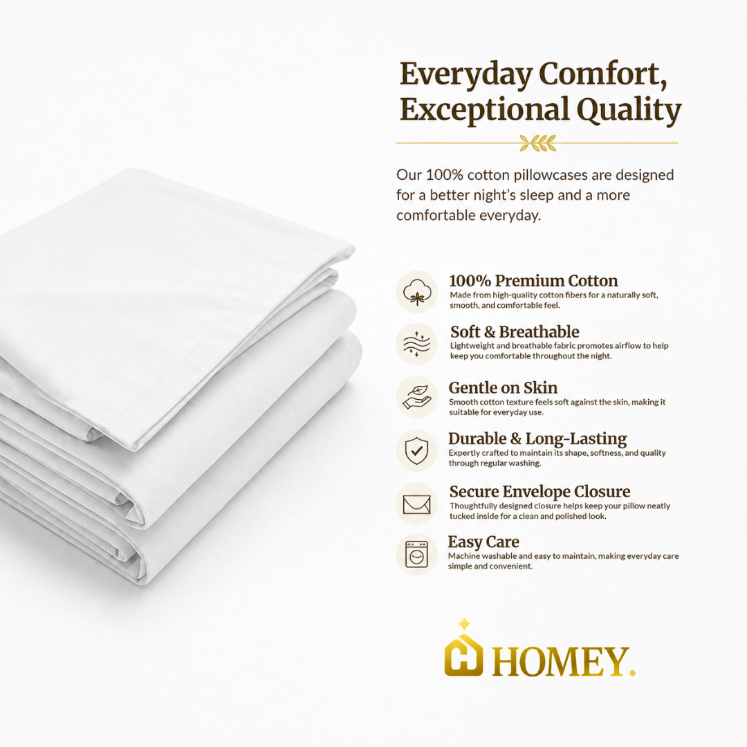 Homey Pillow Case (1pc only)